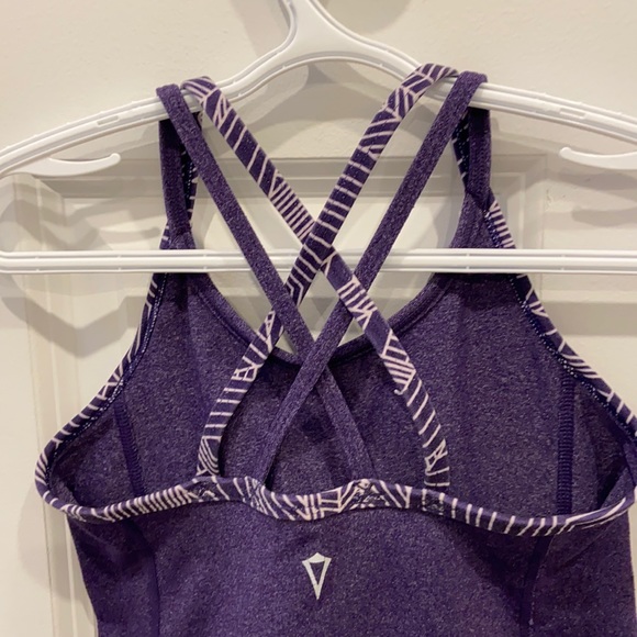 Ivivva Plum Double Strap Spaghetti Strap Tank Top - Picture 6 of 8